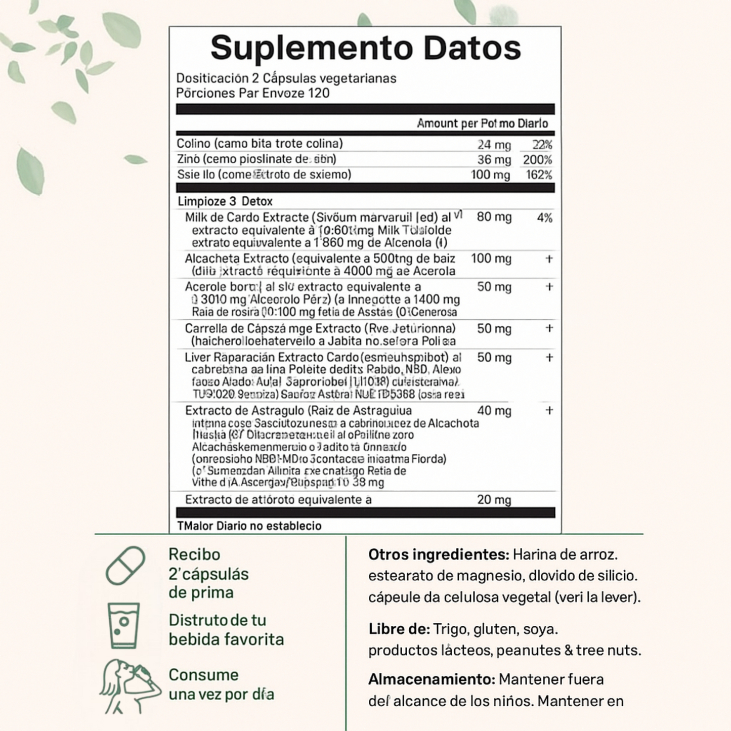 NUTRIVIA DESINTOXICACIÓN HEPÁTICA