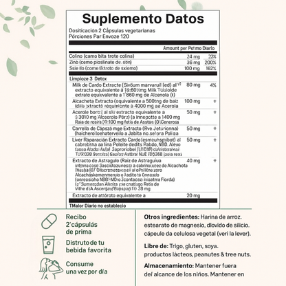 NUTRIVIA DESINTOXICACIÓN HEPÁTICA